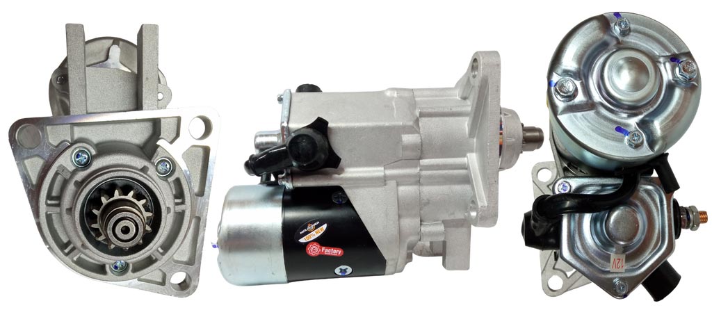 [MO] MOTOR DE ARRANQUE MITSUBISHI E2700 E3500 DIESEL 12V 2.7KW 12D S:CCW T:DENSO GIRO IZQUIERDO MOLPOWER 26642