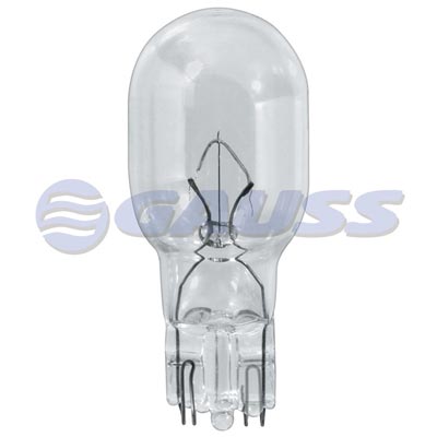 [MO] BOMBILLO MINIATURA T-15 W16W 12V 16W TABLERO STD CAJA X 10 UND 1987302821 921 921 GL921 12067 GAUSS GL0921 CODIGO 28518