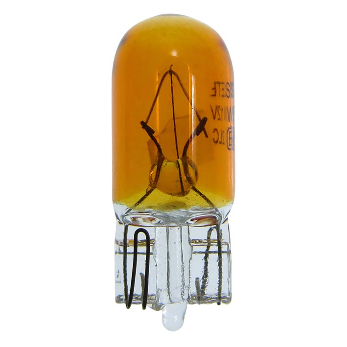 [MO] BOMBILLO MINIATURA 158 W2.1X9.5D 12V 5W LUZ TABLERO INTERIOR MATRICULA AMBAR STD CAJA X 10 2825 GL2827 12396 MOTOCICLETA GAUSS GL2827 CODIGO 28553