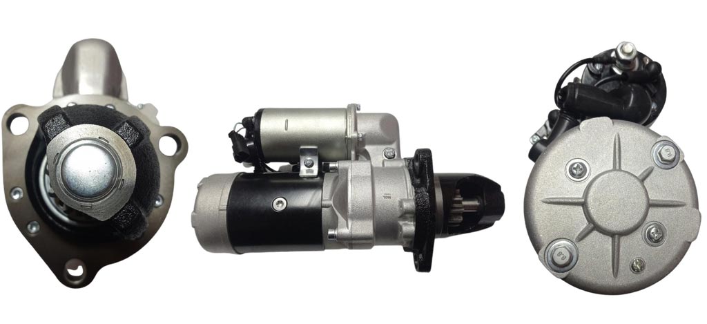 [MO] MOTOR DE ARRANQUE KOMATSU SA6D155 RELACIONADO 24V 11D 11.0KW S:HORARIO T:SAWAFUJI MOLPOWER 31503