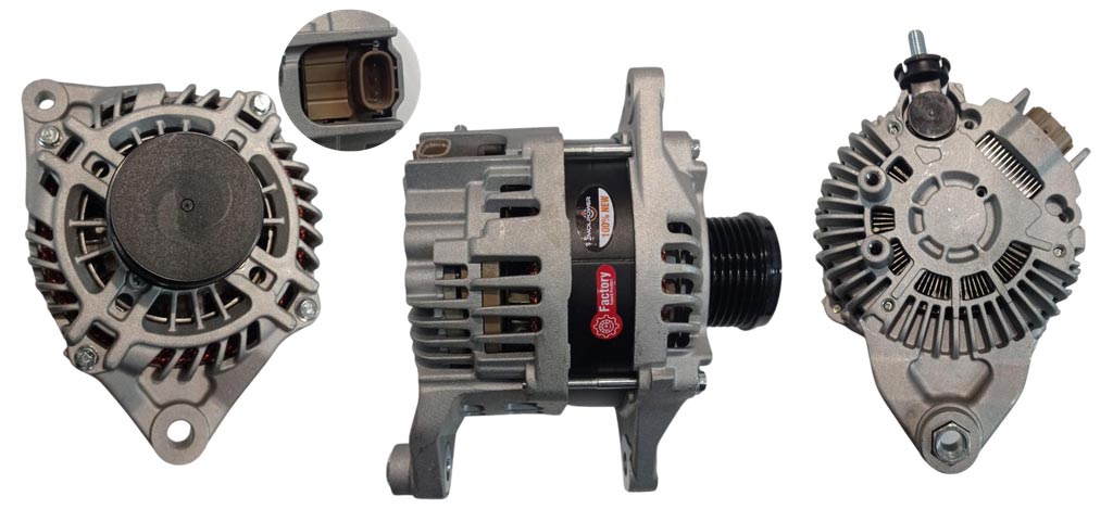[MO] ALTERNADOR HYUNDAI H1 2.5 2010 12V 155AMP 3PINES P:7PK T:MITSUBISHI MOLPOWER 26114