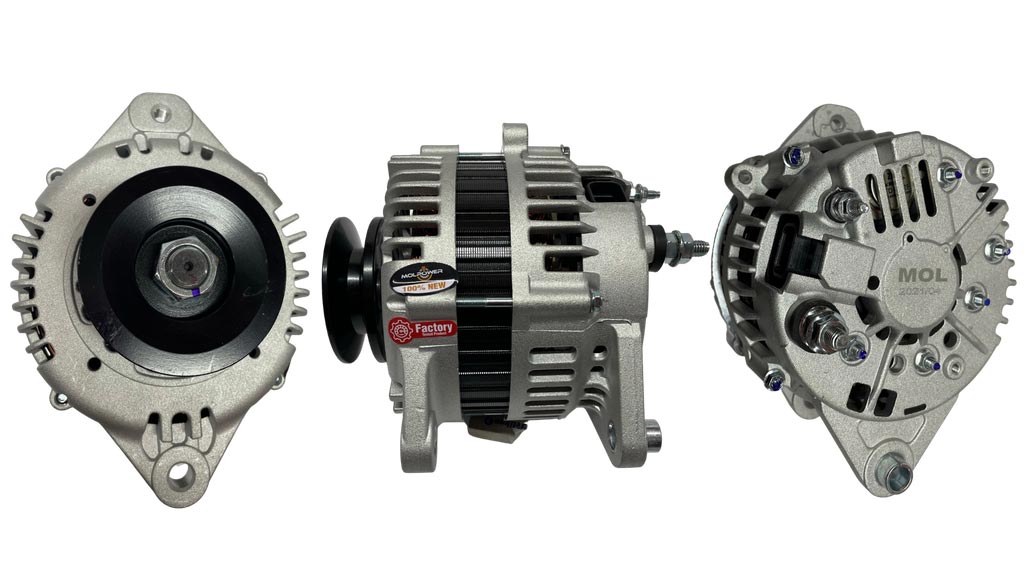 [MO] ALTERNADOR NISSAN CARAVAN QD32 12V 125AMP 2PINES P:EN V T:HITACHI V:INT MOLPOWER 26189