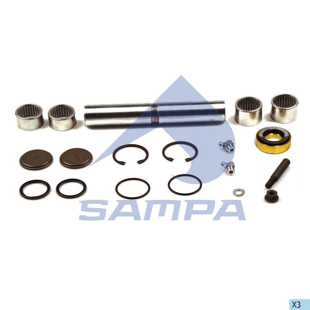 [MO] KIT REPARACION MERCEDES BENZ 1224193 230050 4.91266 S11818 08802 205 18443 01 011.420-00A 06.040.1545.108 MR272 Ø30X186 SAMPA 010.638 CODIGO 67870