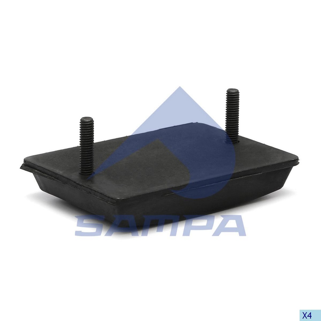[MO] SOPORTE MUELLE FREIGHLINER MERCEDES ATEGO6753250144 A3753200844 A6753250144 SAMPA 011.164 CODIGO 66932