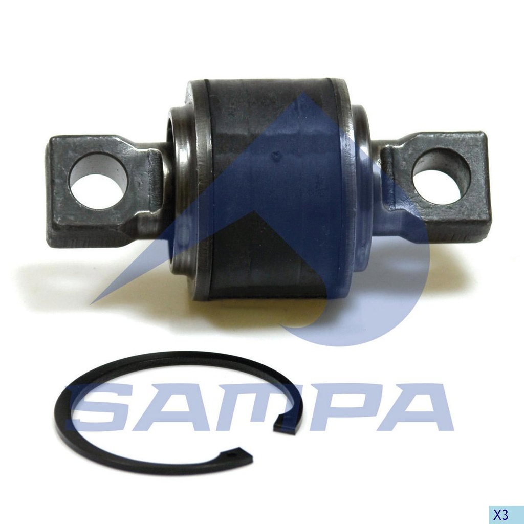 [MO] KIT REPARACION BARRA ESTABILIZADORA (CORBATIN) MAN BUS, TRUCK RENAULT TRUCK, SCANIA VOLVO SAMPA 020.557 CODIGO 67845