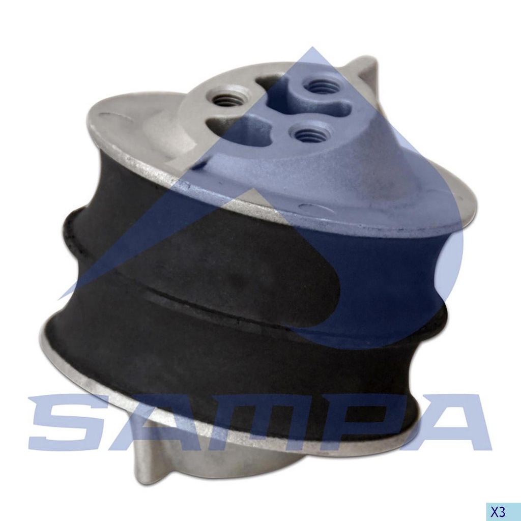 [MO] SOPORTE MOTOR SCANIA BUS SERIE K T0969A Ø110X121 SAMPA 040.160 CODIGO 67954