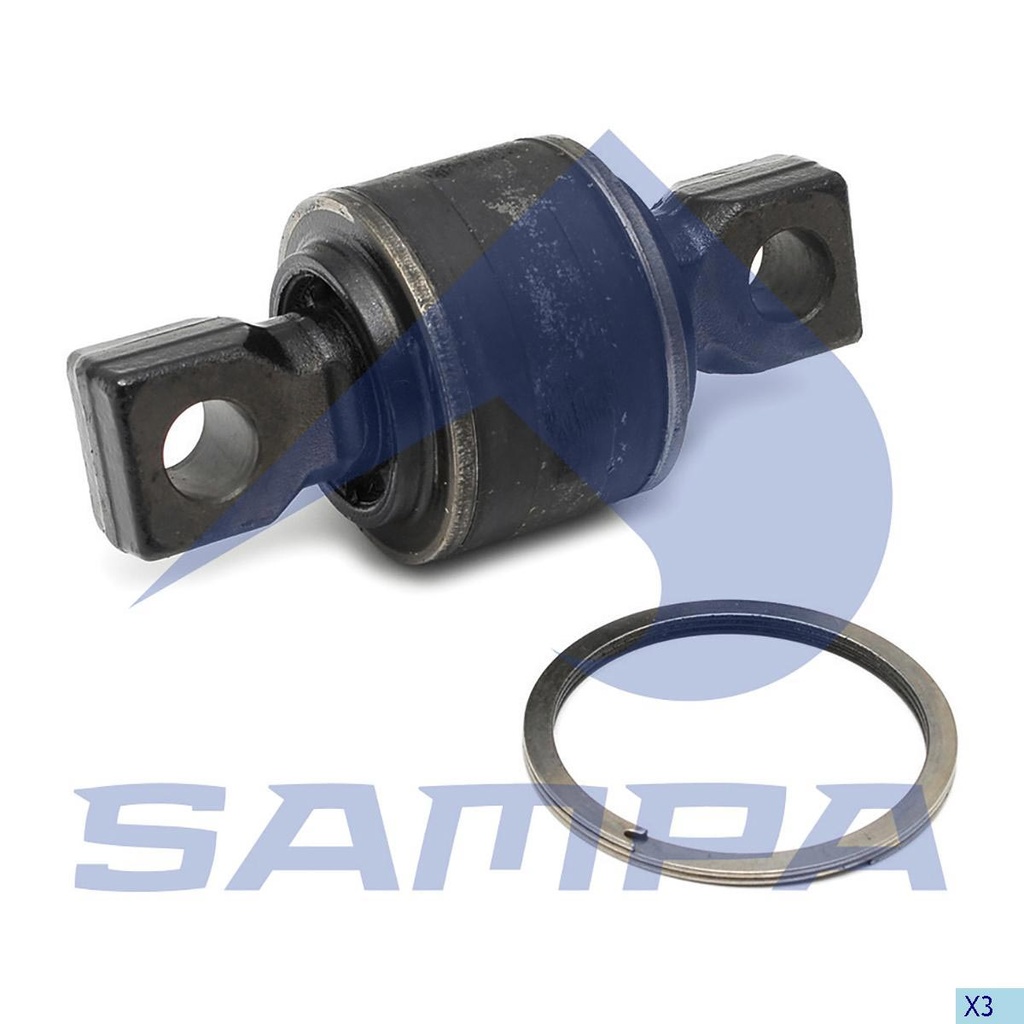 [MO] KIT REPARACION BARRA ESTABILIZADORA (CORBATIN) SCANIA TRUCK, BUS SAMPA 040.684 CODIGO 67846