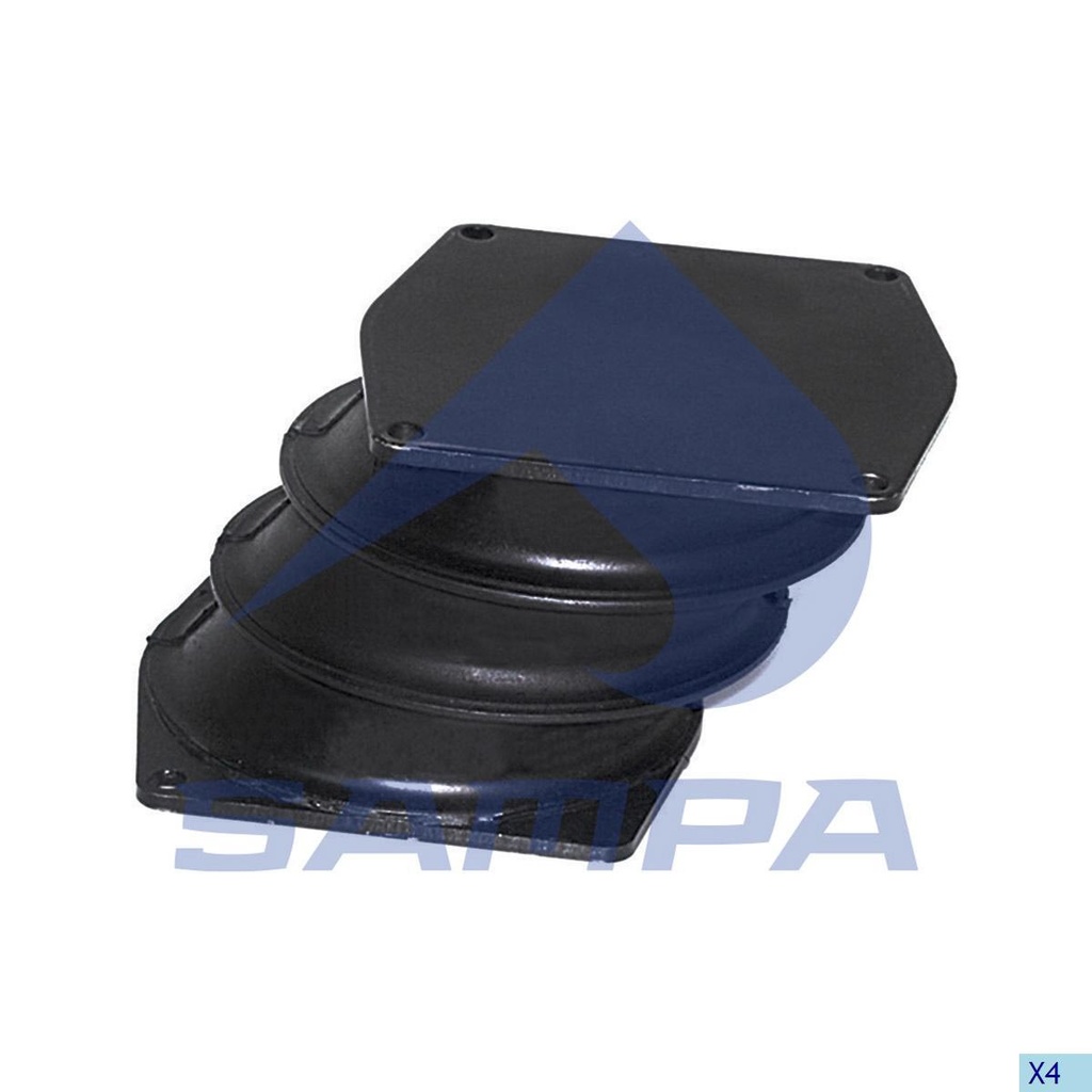 [MO] SOPORTE MUELLE SUSPENSION HENDRICKSON ROR-MERITOR 60879 60879000 60879000L R3011496 49377000 SAMPA 080.158/2 CODIGO 66209