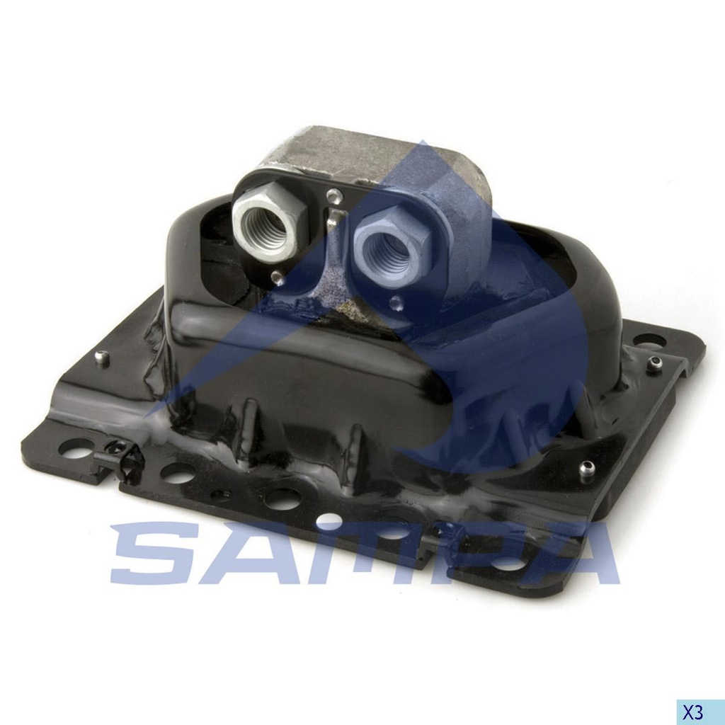 [MO] SOPORTE MOTOR RENAULT VOLVO FH12 FH16 FM12 FM NH FERVI KERAX 2 1224406 211X250X129 SAMPA 080.432 CODIGO 67123