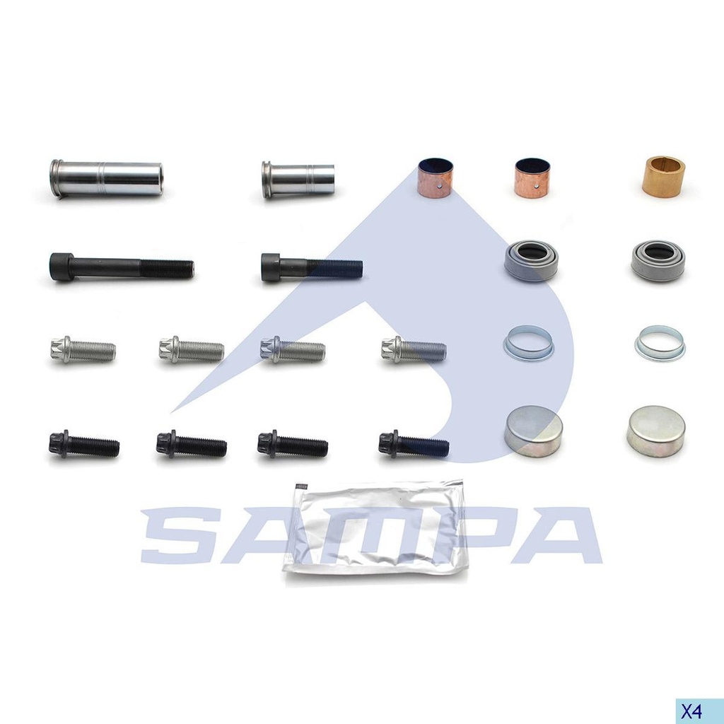 [MO] KIT REPARACION MORDAZA VOLVO RVI CR3008 0810 20238 1251099 2045 CT 9872 2.94093 6.95135 CP 902 202 2 961063 173092 20-2588 11014 SAMPA 095.574 CODIGO 67850