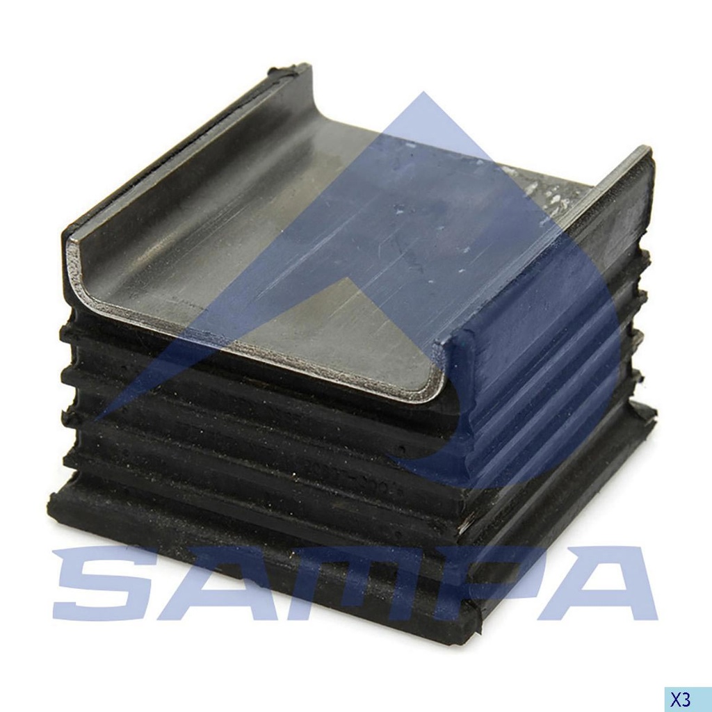 [MO] SOPORTE MUELLE FREIGHTLINER DOBLE TROQUE 1120807000 SAMPA 500.099 CODIGO 66903
