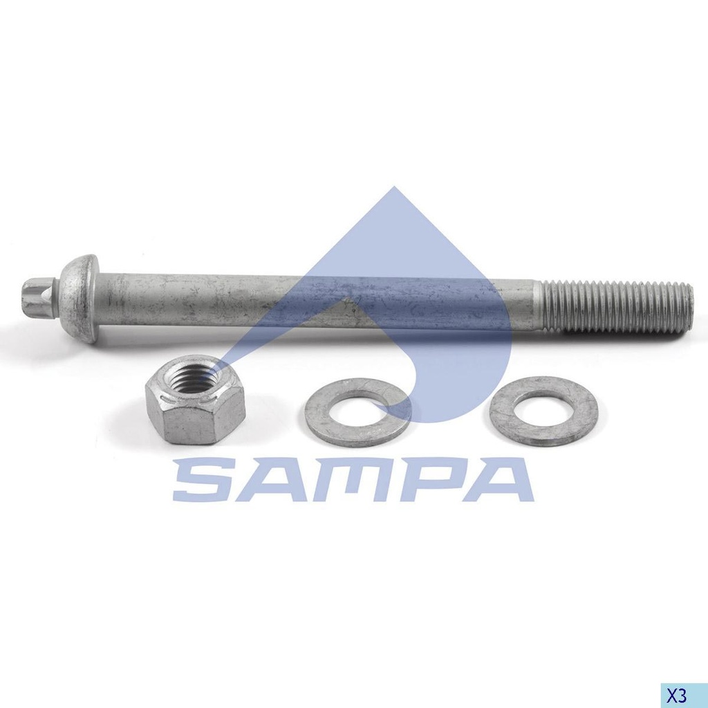 [MO] TORNILLO PASADOR 7/8" KIT BUJETRIFUNCIONAL HENDRICKSON ROR-MERITOR R3010730A S24679 S26231 SAMPA 500.551 CODIGO 66617