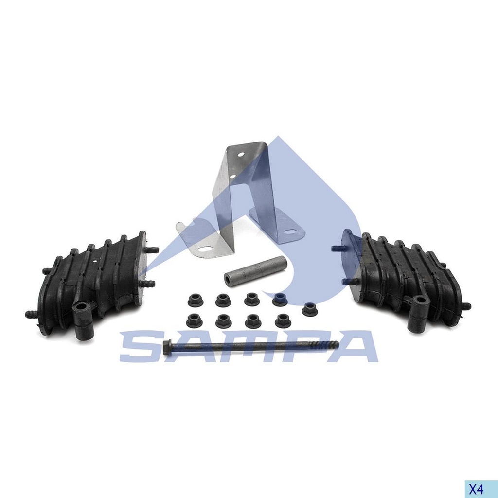 [MO] SOPORTE VIGA SUSPENSION KIT HENDRICKSON HAULMAAX ROR-MERITOR 64179048 6417948 R3014044 SAMPA 500.735 CODIGO 66248
