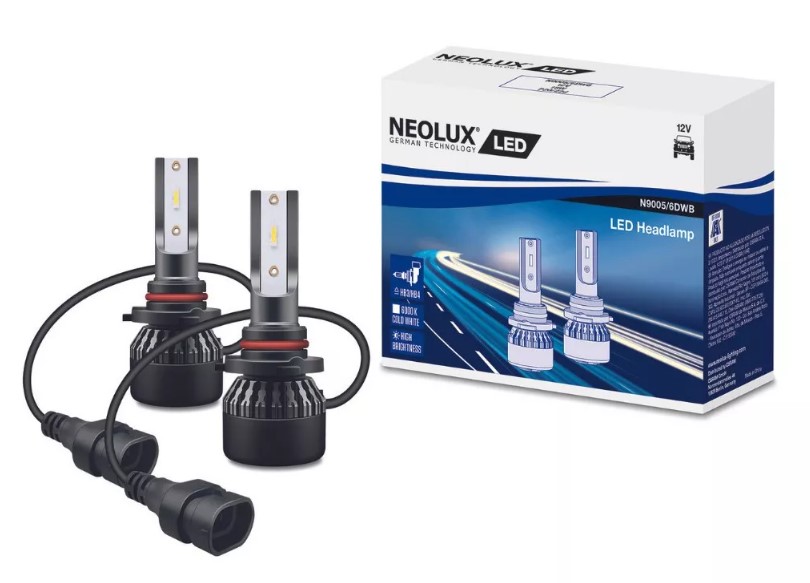 [LU] Bombillos 9005 HB3 9006 HB4 Led 12-24V Neolux N9005-6DWB marca Osram