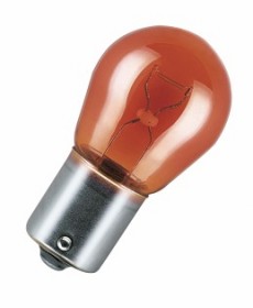 [LU] Bombillos 1141 12V 1 Contacto Pata Pareja 21W Ambar Pin C 7507 marca Osram
