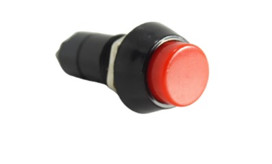 [LU] Switche Pulsador Pito Rojo Redondo BYE-1927P