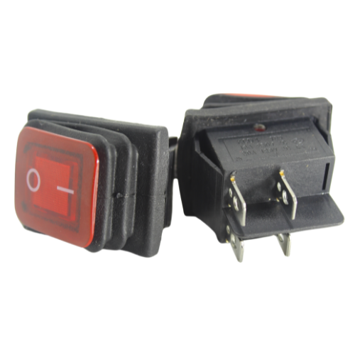 [LU] Switche Tecla 2 Posiciones Grande 4 Pines con Protector SWT-4PIMPER