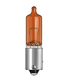 [LU] Bombillo H21 12V Halogeno 1 Contacto Larga Vida Ambar 64137ULT marca Osram