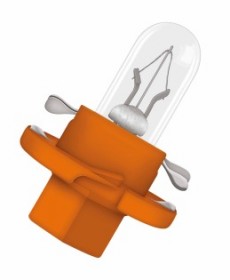 [LU] BombillosT5 12 1W Tablero Base Naranja 2473MFX6 marca Osram