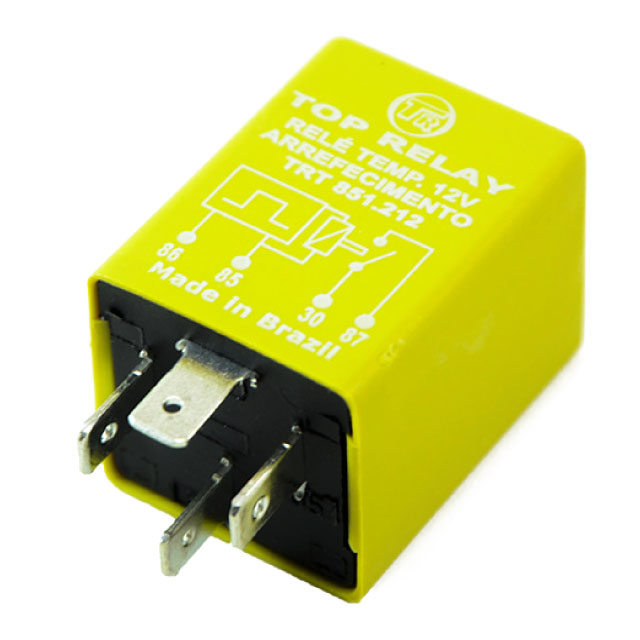 [LU] Temporizador 4 Patas 12V Motoventilador TRT851212 marca Top Relay