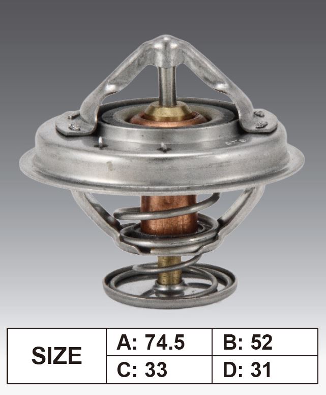 [LU] Termostato Mitsubishi Canter Chourus Hyundai Hd65 Hd72 ZB75M-82 marca Hkt