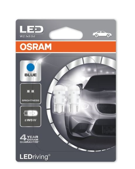 [LU] Bombillo Led Tipo 158 12V 1W 6800K 2850BL-02B marca Osram