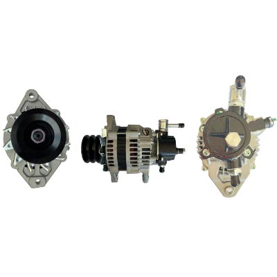 [MO] ALTERNADOR CHEVROLET NPR 2000 MITSUBISHI CANTER 12V 80AMP 80MM 2PINES P: 3V T:HITACHI V:EXT(GA258 GA1788) LS16141 MOLPOWER 26044