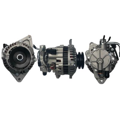 [MO] ALTERNADOR HYUNDAI H1 - HYUNDAI H100 MITSUBISHI L300 DIESEL 12V 130AMP 55MM 2PINES P: 2V T:MITSUBISHI V:INT(GA979 IY727) MOLPOWER 26154