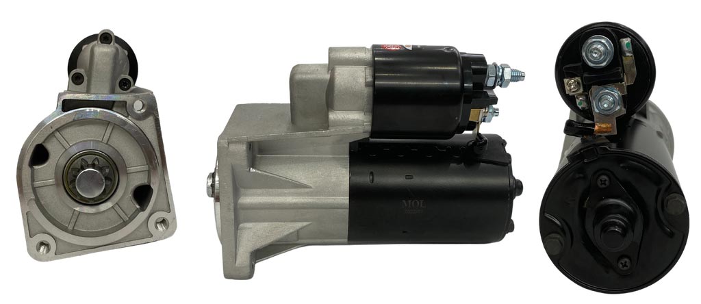[MO] MOTOR DE ARRANQUE VOLKSWAGEN GOL 1.8 GOLF SAVEIRO PARATI 12V 9D 1.10KW 30206N 5X3911023 MOLPOWER 26752