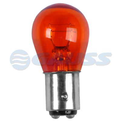 [GAUS-GL1034A] [MO] BOMBILLO MINIATURA 1034 BAYD15D 12V 215W LUZ FRENO AMBAR STD CAJA X 10 1987302814 7528 1077 GL1034 12499 MOTOCICLETA GAUSS GL1034A CODIGO 28525