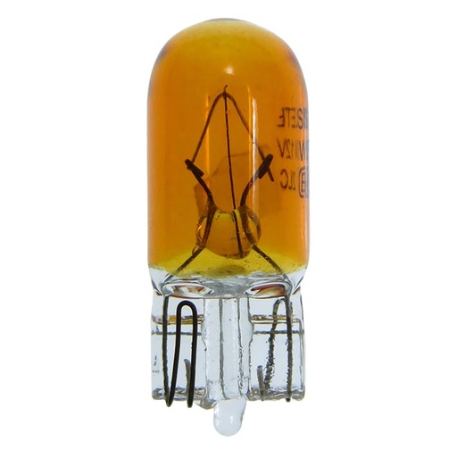 [GAUS-GL2827] [MO] BOMBILLO MINIATURA 158 W2.1X9.5D 12V 5W LUZ TABLERO INTERIOR MATRICULA AMBAR STD CAJA X 10 2825 GL2827 12396 MOTOCICLETA GAUSS GL2827 CODIGO 28553