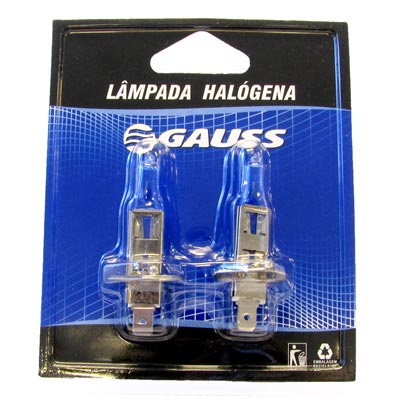 [GAUS-GL56] [MO] BOMBILLO HALOGENO H1 P14.5S 12V 100W FARO MAXLIGHT 110% MAS LUZ 5000K LUJO DUOPACK 62200CBA GL56 GAUSS GL56 CODIGO 28005