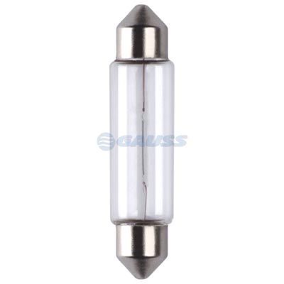 [GAUS-GL6411] [MO] BOMBILLO TIPO FUSIBLE 11X44 SV8.5-8 12V 10W MINIATURA STD CAJA X 10 6411 12866-CI MOTOCICLETA GAUSS GL6411 CODIGO 28590