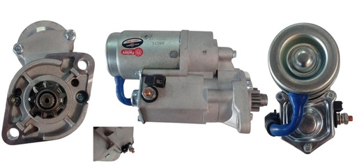 [MOLP-26805] [MO] MOTOR DE ARRANQUE KUBOTA TRACTOR RELACIONADO 12V 9D 2.0KW S:HORARIO T:NIPODENSO MOLPOWER 26805
