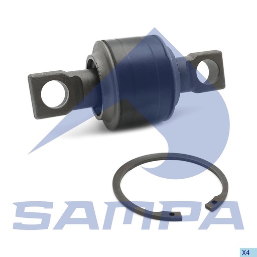 [SAMP-010.636] [MO] KIT REPARACION BARRA ESTABILIZADORA (CORBATIN) IVECO MAN MERCEDES VOLVO SAMPA 010.636 CODIGO 67873