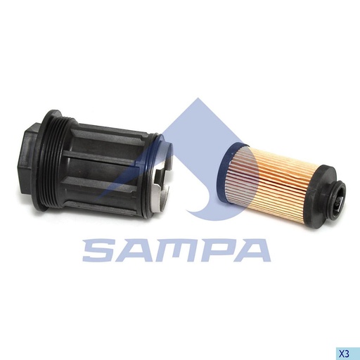 [SAMP-010.874] [MO] FILTRO CON CARCAZA PARA AD BLUE MERCEDES BENZ ATEGO 1325458 4.63628 SA6A0027 45595 E102UD179 U581KIT KLTU581KIT SAMPA 010.874 CODIGO 67670