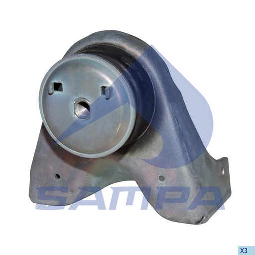 [SAMP-011.416] [MO] SOPORTE MOTOR MERCEDES BENZ 4.81138 M16X1 5 205X198 SAMPA 011.416 CODIGO 67952
