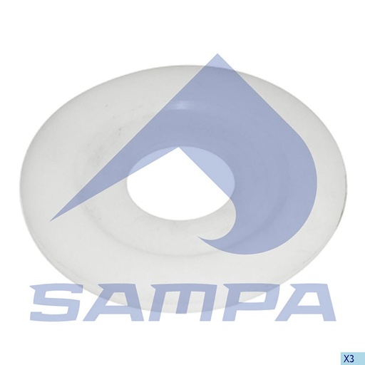 [SAMP-015.173] [MO] ARANDELA TEFLON BUJE TRIFUNCIONAL HENDRICKSON ROR-MERITOR R306122 S21099 SAMPA 015.173 CODIGO 66014