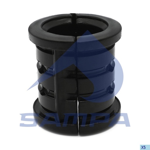 [SAMP-030.104] [MO] COJINETE BARRA ESTABILIZADORA VOLVO BUS B7R T0087A 1229334 2.61073 15243 27851 01 2076592 8290291 7707 Ø53XØ80X95 SAMPA 030.104 CODIGO 67455