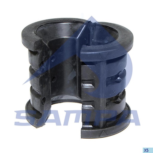 [SAMP-034.047] [MO] COJINETE BARRA ESTABILIZADORA VOLVO BUS B12 B7 2.62146 46444 2695.03 143.072-00A 12046 Ø40XØ80X95 SAMPA 034.047 CODIGO 67451