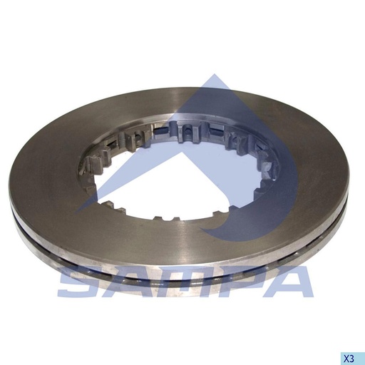 [SAMP-050.390] [MO] DISCO DE FRENO DELANTERO DAF CF85 CF75 CF65 SAMPA 050.390 CODIGO 67010