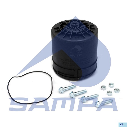 [SAMP-092.139-01] [MO] SECADOR DE AIRE RENAULT VOLVO 1325973 1.31869 SA1E0002 39128 T350W 78964 78964U SAMPA 092.139-01 CODIGO 67310