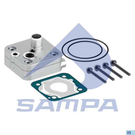 [SAMP-094.285-01] [MO] CULATA COMPRESOR MERCEDES BENZ 4.65107 11 04 10 4111518032 SAMPA 094.285-01 CODIGO 67560