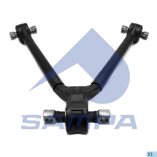 [SAMP-095.1011/1] [MO] BARRA REACCION TRASERA EN V FREIGHTLINER 1615001001 070360161800 MFL138 SAMPA 095.1011/1 CODIGO 66021