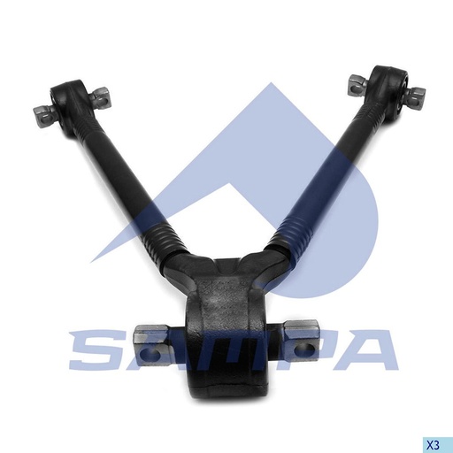 [SAMP-095.1012/1] [MO] BARRA REACCION EN V FREIGHTLINER 1615069001 080360002862 SAMPA 095.1012/1 CODIGO 66022