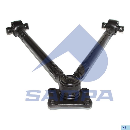 [SAMP-095.249] [MO] BARRA REACCION EN V RENAULT VOLVO MVT9 05187 2.62612 32465EV 1561-2919012-10 06.010.4007.016 JVL0022 VLVS0001 L: 662 4 MM SAMPA 095.249 CODIGO 67254