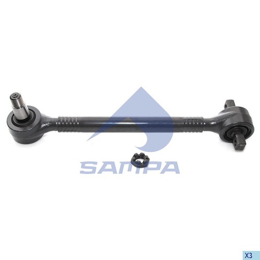 [SAMP-095.418] [MO] BARRA DIRECCION VOLVO 11794 2.61601 ER1692 103146 31959 01 2078201 13909 JRR0196 L: 599 MM SAMPA 095.418 CODIGO 67108