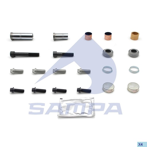[SAMP-095.574] [MO] KIT REPARACION MORDAZA VOLVO RVI CR3008 0810 20238 1251099 2045 CT 9872 2.94093 6.95135 CP 902 202 2 961063 173092 20-2588 11014 SAMPA 095.574 CODIGO 67850