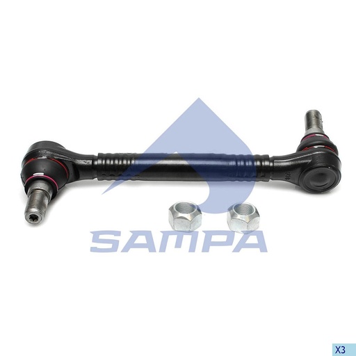 [SAMP-097.868-01] [MO] BARRA ACOPLAMIENTO VOLVO 14115 227019 2.61297 ER1558 ER3105 106529 36694 01 143.093-00A 180-2906010-70 20710304 13790 JTS0038 VL SAMPA 097.868-01 CODIGO 67100