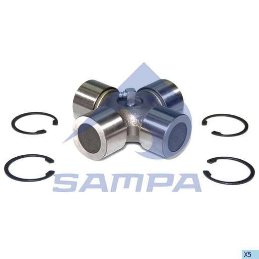 [SAMP-201.026] [MO] CRUCETA CARDAN MERCEDES BENZ ATEGO TE1020 133089 4.60671 934042 715650 715651 15291 U765 2790.41 13636 02 010.799-00A UJ1011 Ø48 SAMPA 201.026 CODIGO 67550